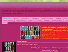 Tablet Screenshot of jashujanwanita.com